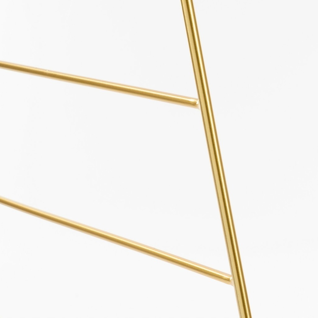Decoratie Kerstboom - L50 x B15 x H152 cm - Metaal - Goud