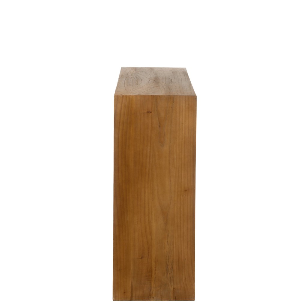 J-Line Wandrek Kubus 2P Hout Bruin