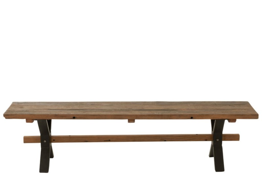 J-Line Aged sofa - wood - brown