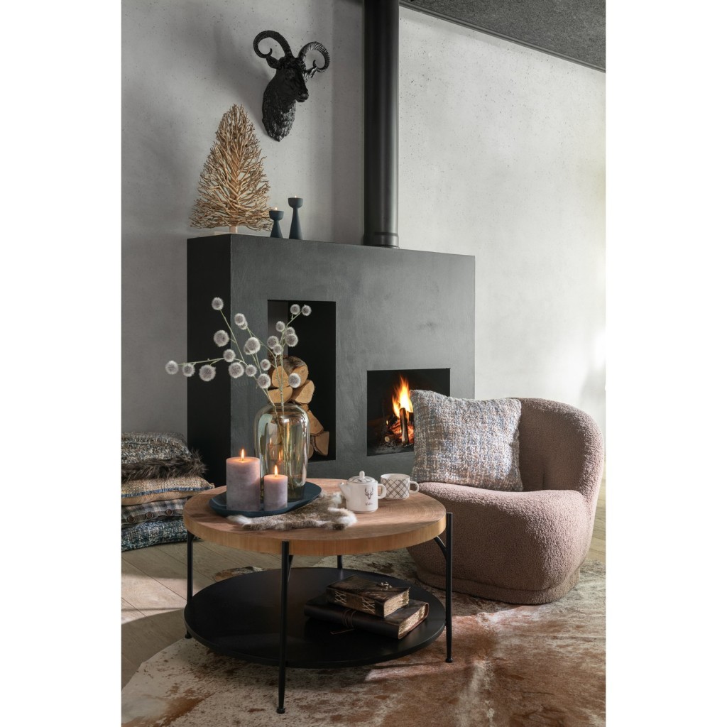 J-Line Zetel Teddy Boucle Bruin