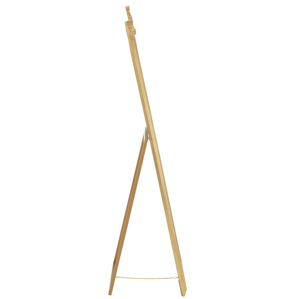 J-Line Standers Standy Emergin Hout Gold gekleurd