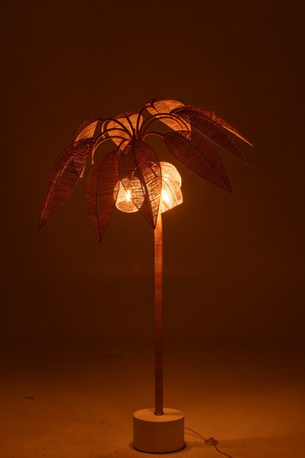 J-Line floor lamp coconut tree Sugar jug Natura Small