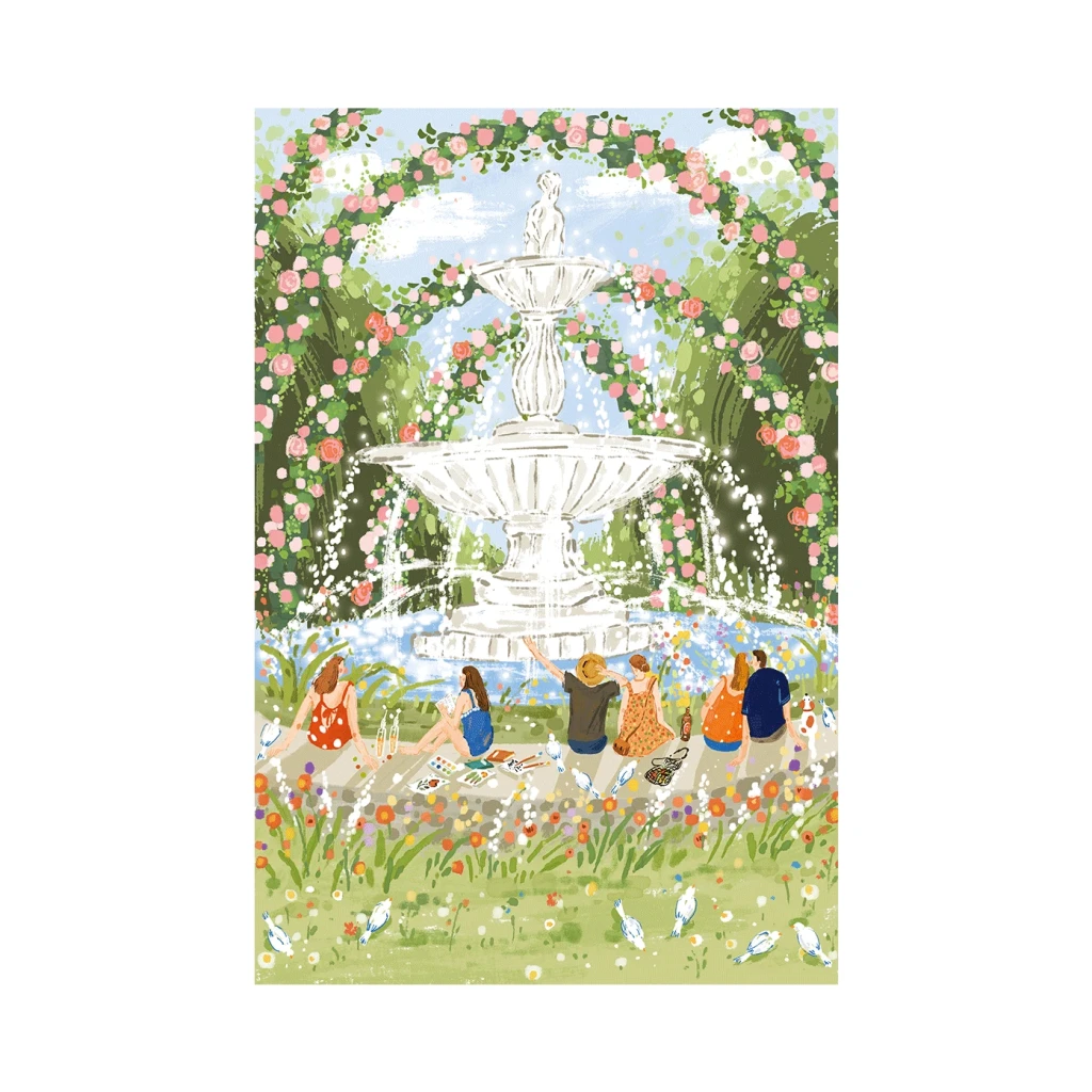 Legpuzzel, Robotime, Joypiece Spring Fountain, PT001, 50x75cm
