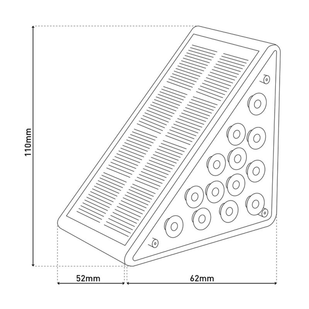 Solar-10 light chain WW "Cadena" 1000 cm long, many functions