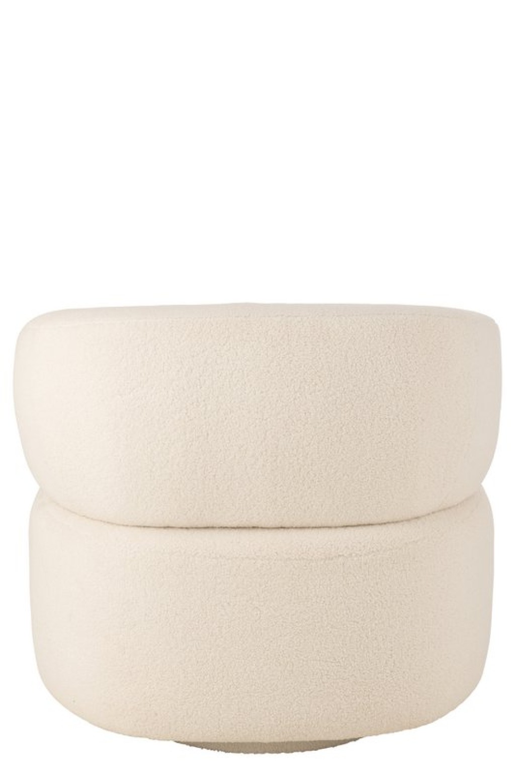 J-Line Lounge Chair Universe Foam/Fabric White