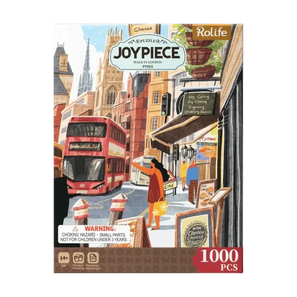 Legpuzzel, Robotime, Joypiece Walk in London, PT003, 50x75cm