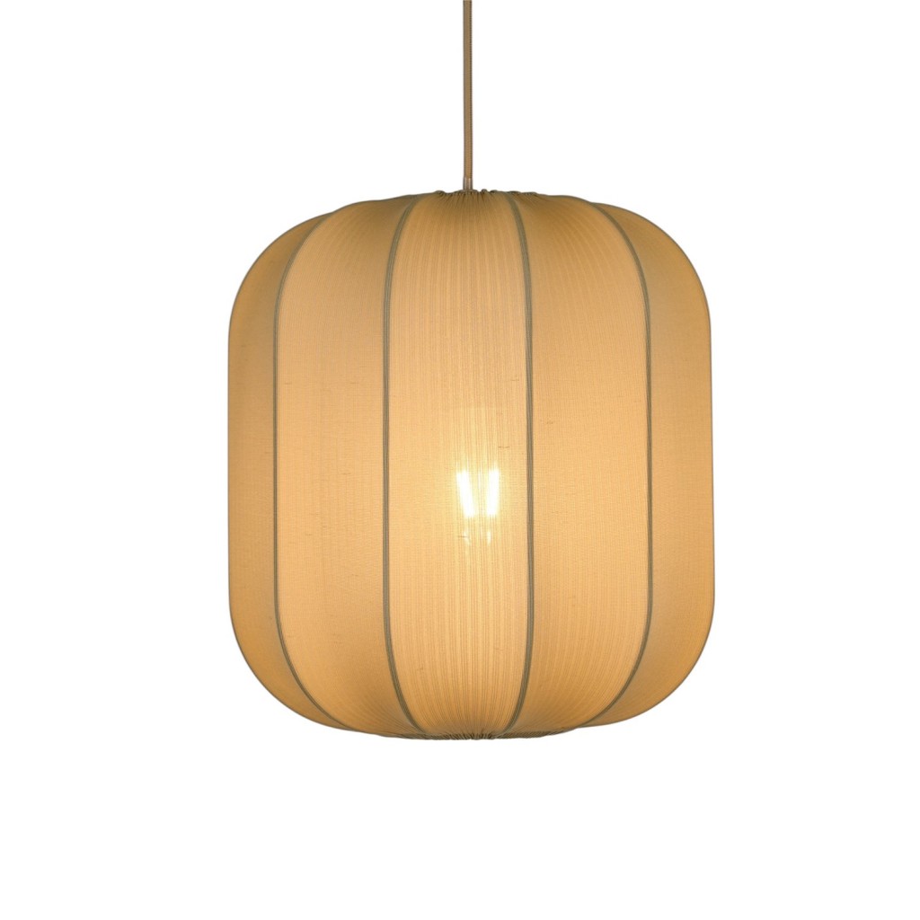 Hanglamp AURELIA cognac bruin Ø30x32cm