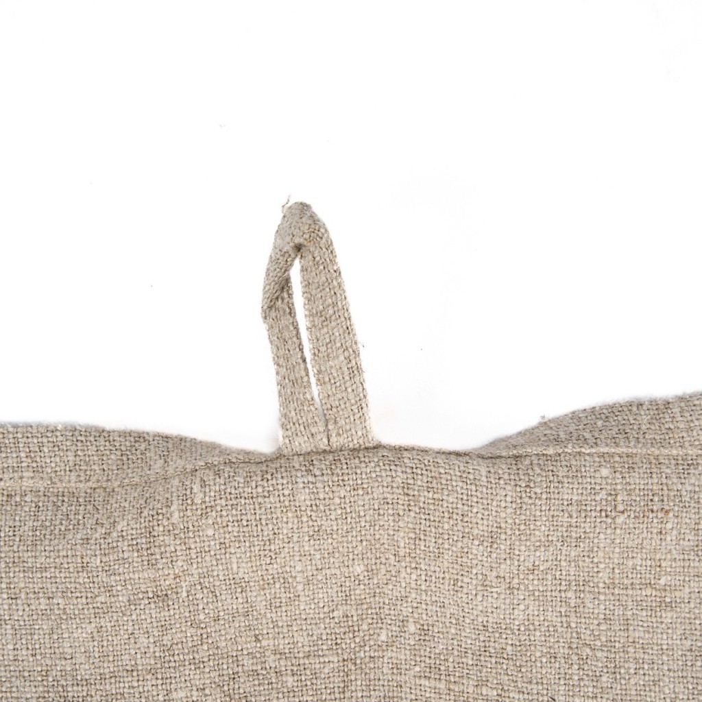 The Linen Fish Keukenhanddoek - Naturel Wit - 50x70