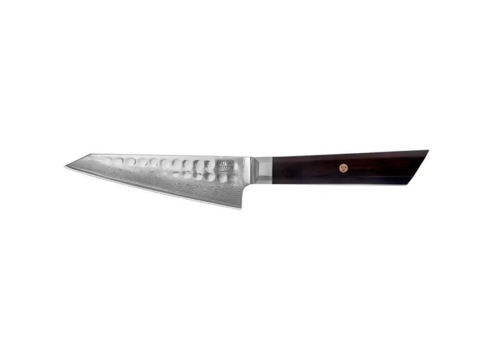 Bunka Petty Damascus Utility Knife - 135 mm blade