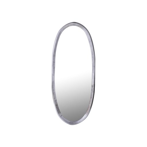 Limera Nickel Alu Oval Mirror Irregular Border S