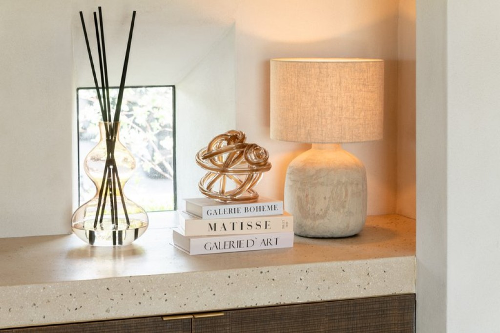 J-Line Lamp Mia Terracotta Small