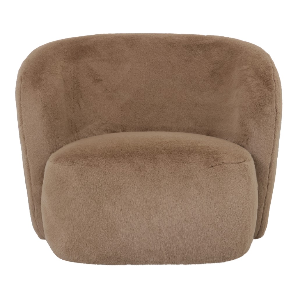 Aphrodite Mocca Fauteuil Fur