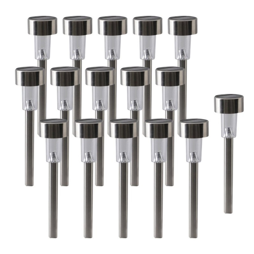 16er-Set LED-Solar-Erdspieß