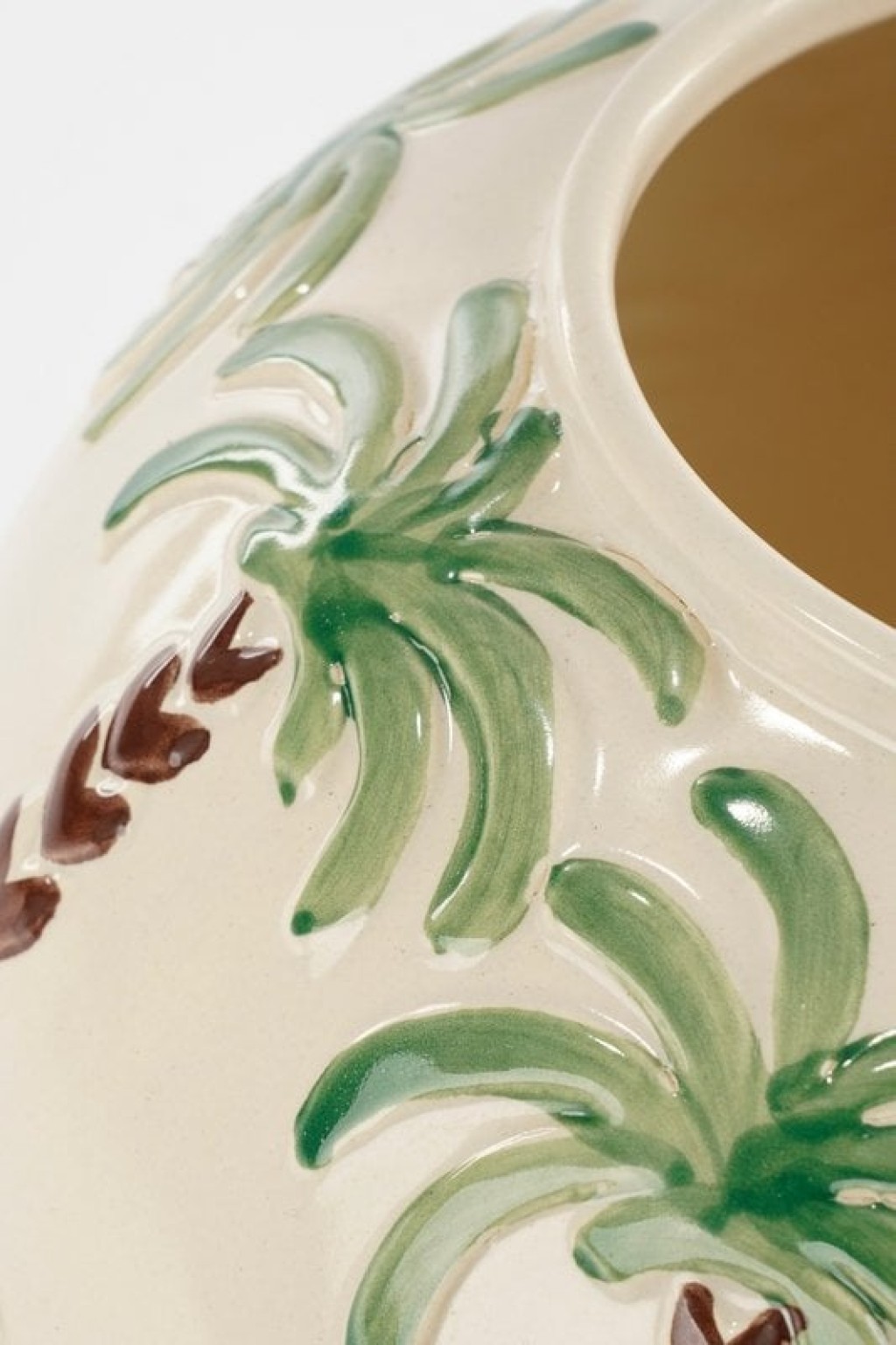 Paradiso Vase - H28 x Ø28 cm - Ceramics - Off -White