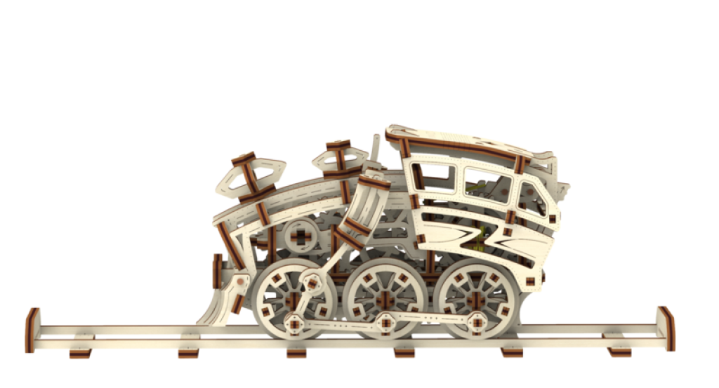 Wooden City Dream Express, WR338, 30x8.5x10.4cm