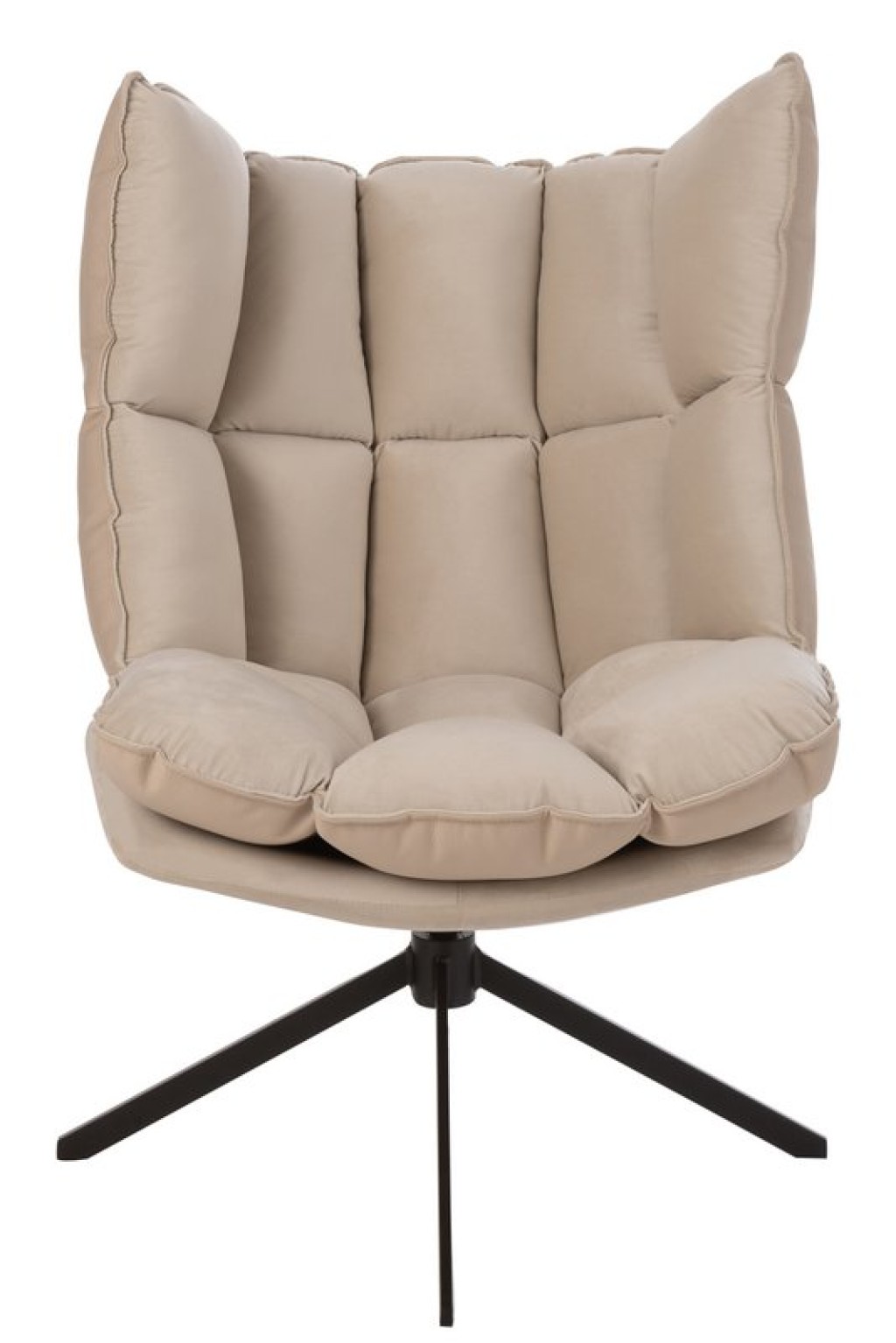 J-Line chair Relax Cushion - textile/metal - beige