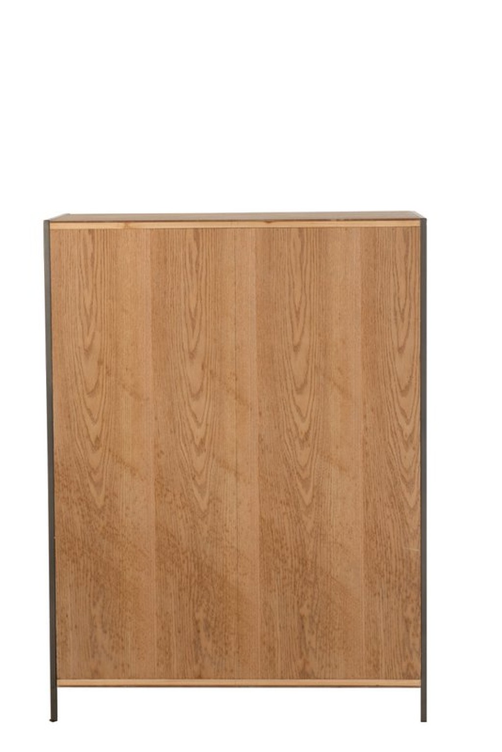 J-Line Compartments cupboard - wood/metal - natural