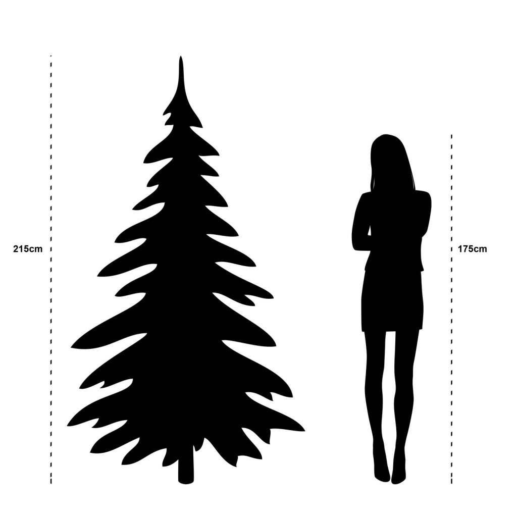 Vancouver Kunstkerstboom - H215 x Ø145 cm - Groen