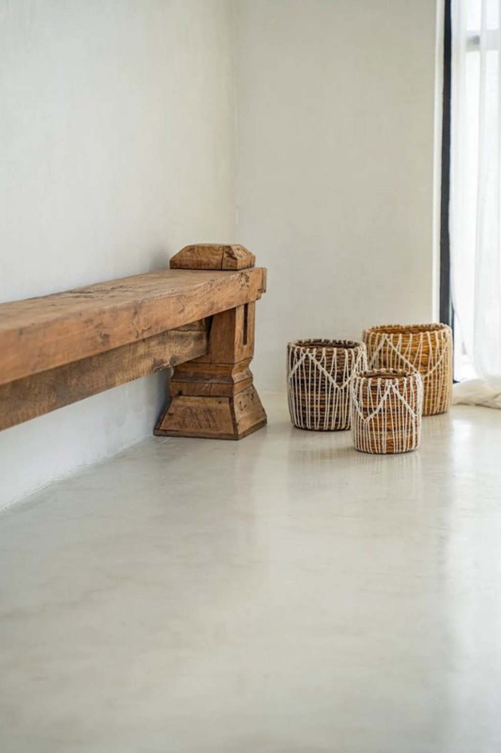 The Macra-mazing Basket - Natural White - M