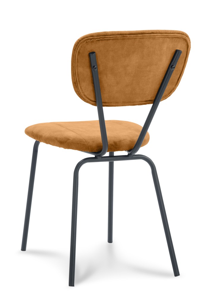 Stoel Aristo | Eetkamerstoel in Stof Adore | Sierknopen | 4 Kleuren - Hunter