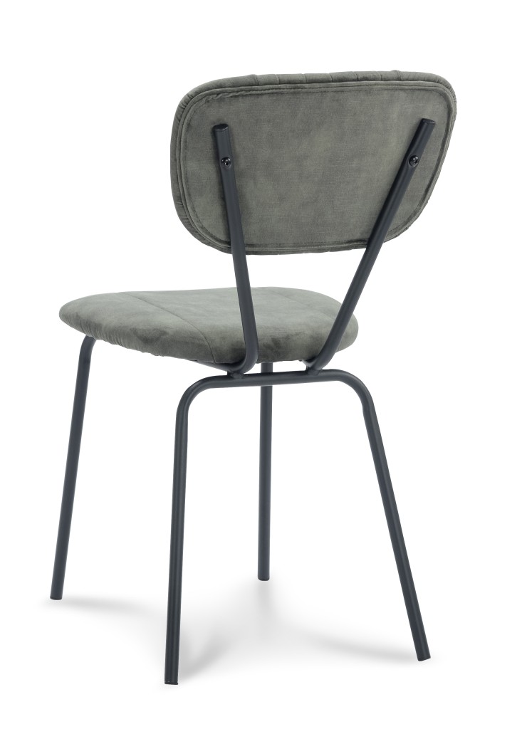 Stoel Aristo | Eetkamerstoel in Stof Adore | Sierknopen | 4 Kleuren - Hunter