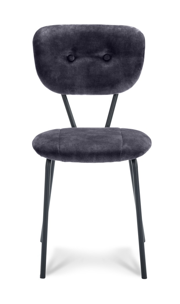 Stoel Aristo | Eetkamerstoel in Stof Adore | Sierknopen | 4 Kleuren - Hunter