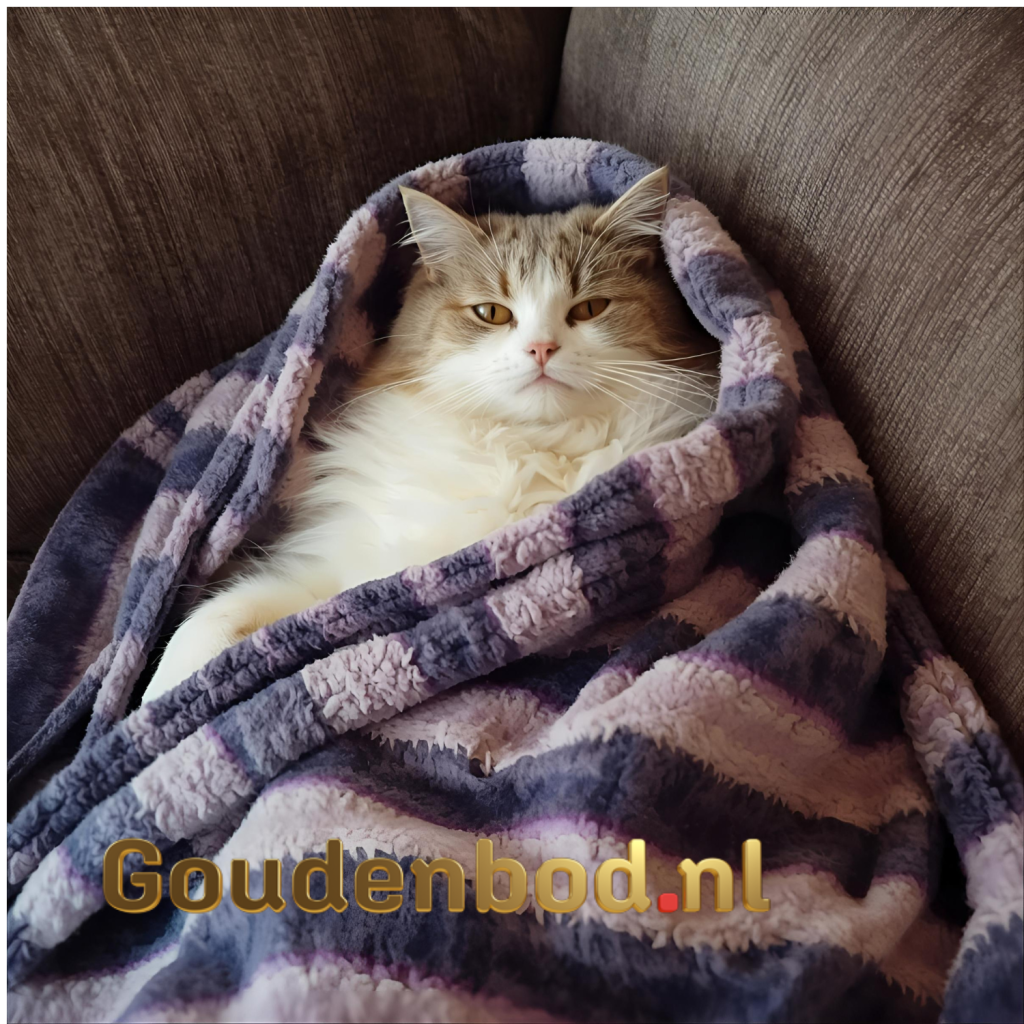 Furry Grey Shaped Sheepskin Plaid Long