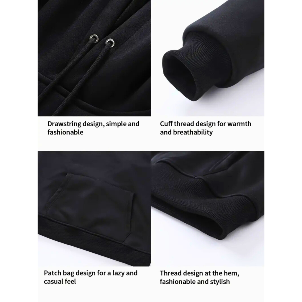 Verwarmde Hoodie met 7 Verwarmingszones | USB Oplaadbaar, 3 Warmtestanden & Capuchon – Heren – Polyester - Grijs - S