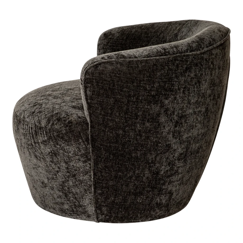 Grasa Anthracite Fauteuil | Fiore Stof | 72x75x75 cm