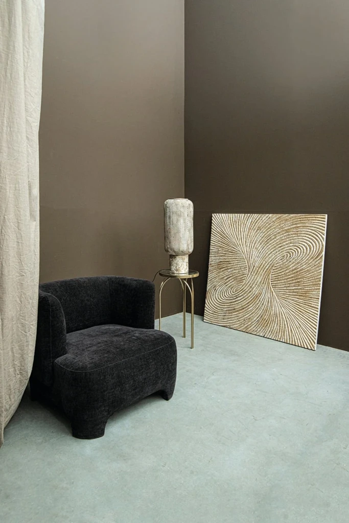 Rikka Sidetable Set | Goud IJzer | Spiegelblad Rond – Set van 2