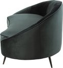 J-Line Sofa Elisabeth | Groen Textiel | Metaal – 180×85×79 cm