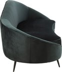 J-Line Sofa Elisabeth | Groen Textiel | Metaal – 180×85×79 cm