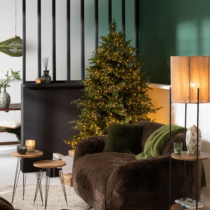J-Line Kunstkerstboom 3000 LED | Groen | 210 cm – Grote Feestelijke Decoratie