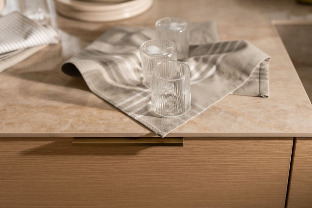 Walra Küchenset Superior Kitchen Set 3-teilig - Taupe/Weiß