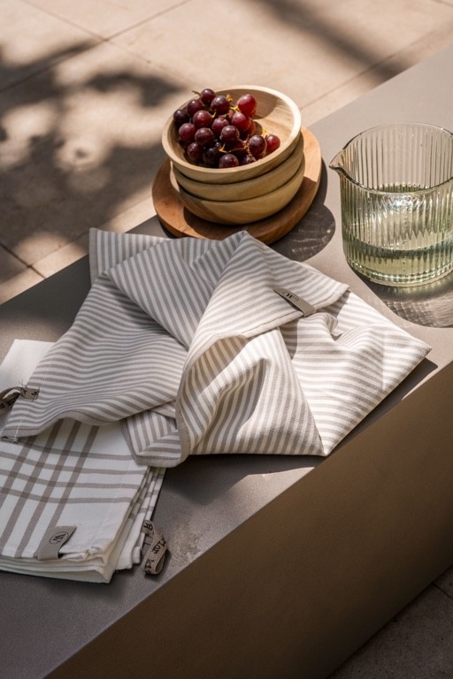 Walra Küchenset Superior Kitchen Set 3-teilig - Taupe/Weiß