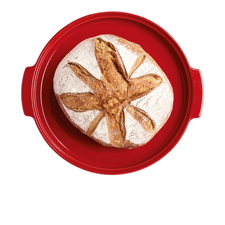 Emile Henry Ronde Broodbakvorm Ø29,5 cm | Grand Cru Rood, HR® Keramiek