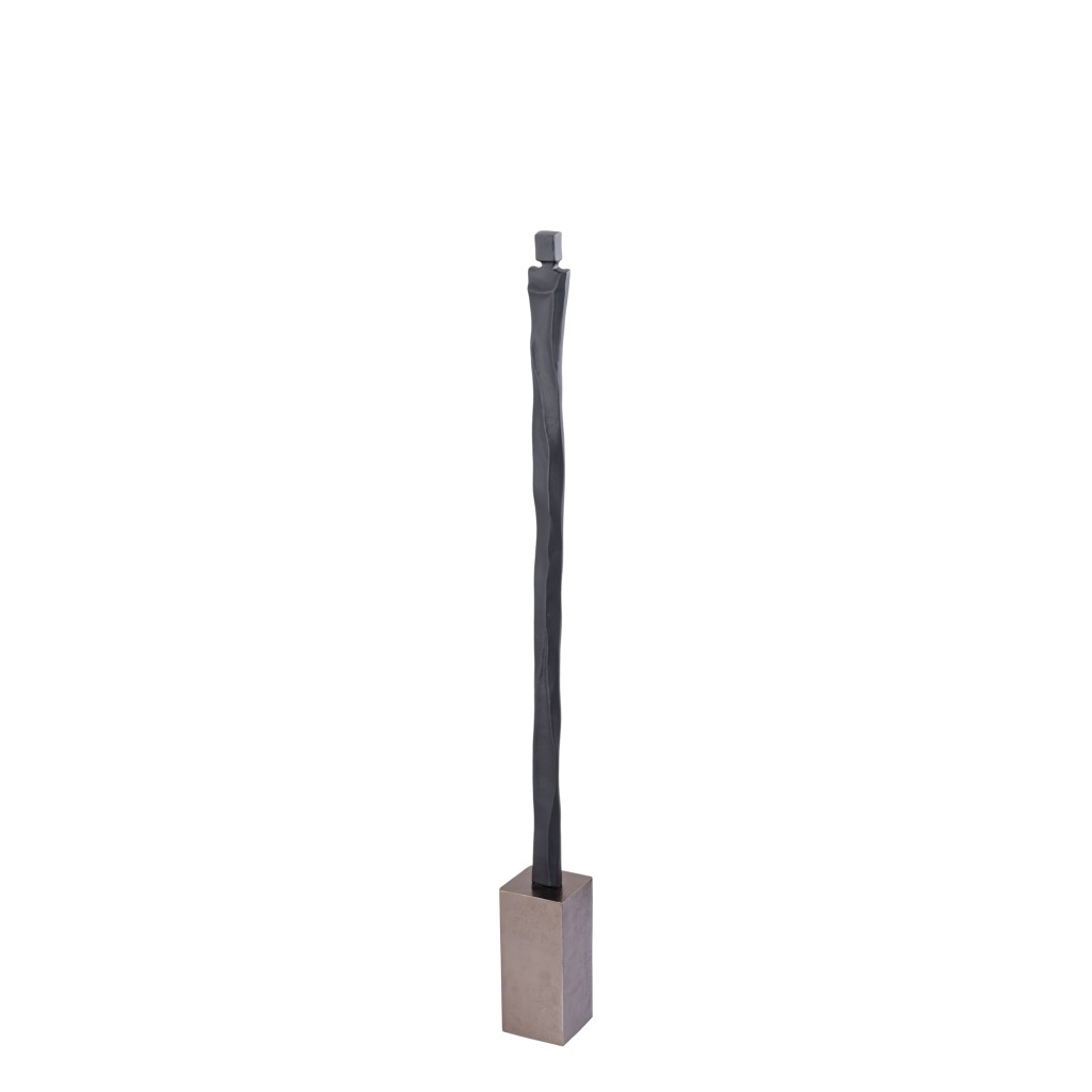 Mathias Schwarze Aluminium Skulptur | Menschliche Form, Small