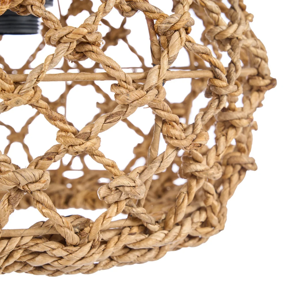Banara Hanger | Naturel  Handgemaakte Bananenblad | Pendel 35x27 cm