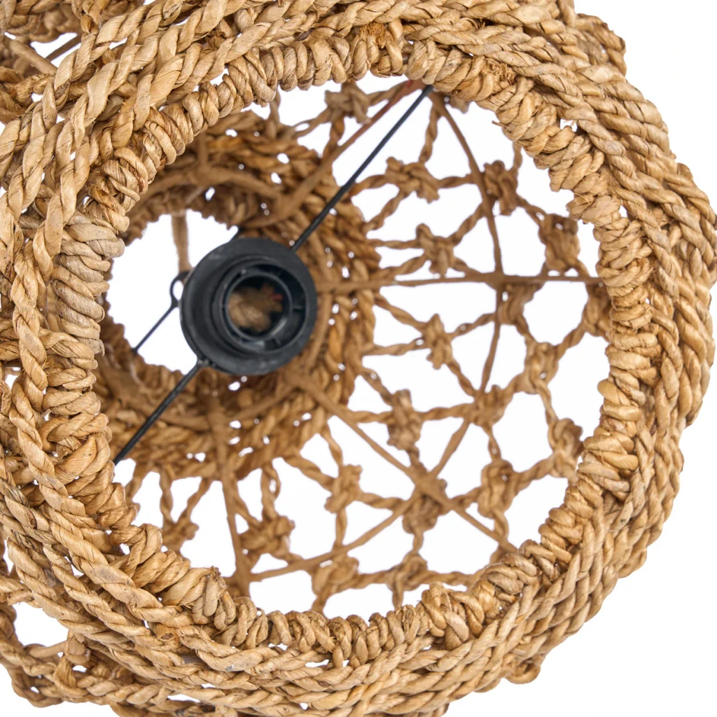 Banara Hanger | Naturel  Handgemaakte Bananenblad | Pendel 35x27 cm