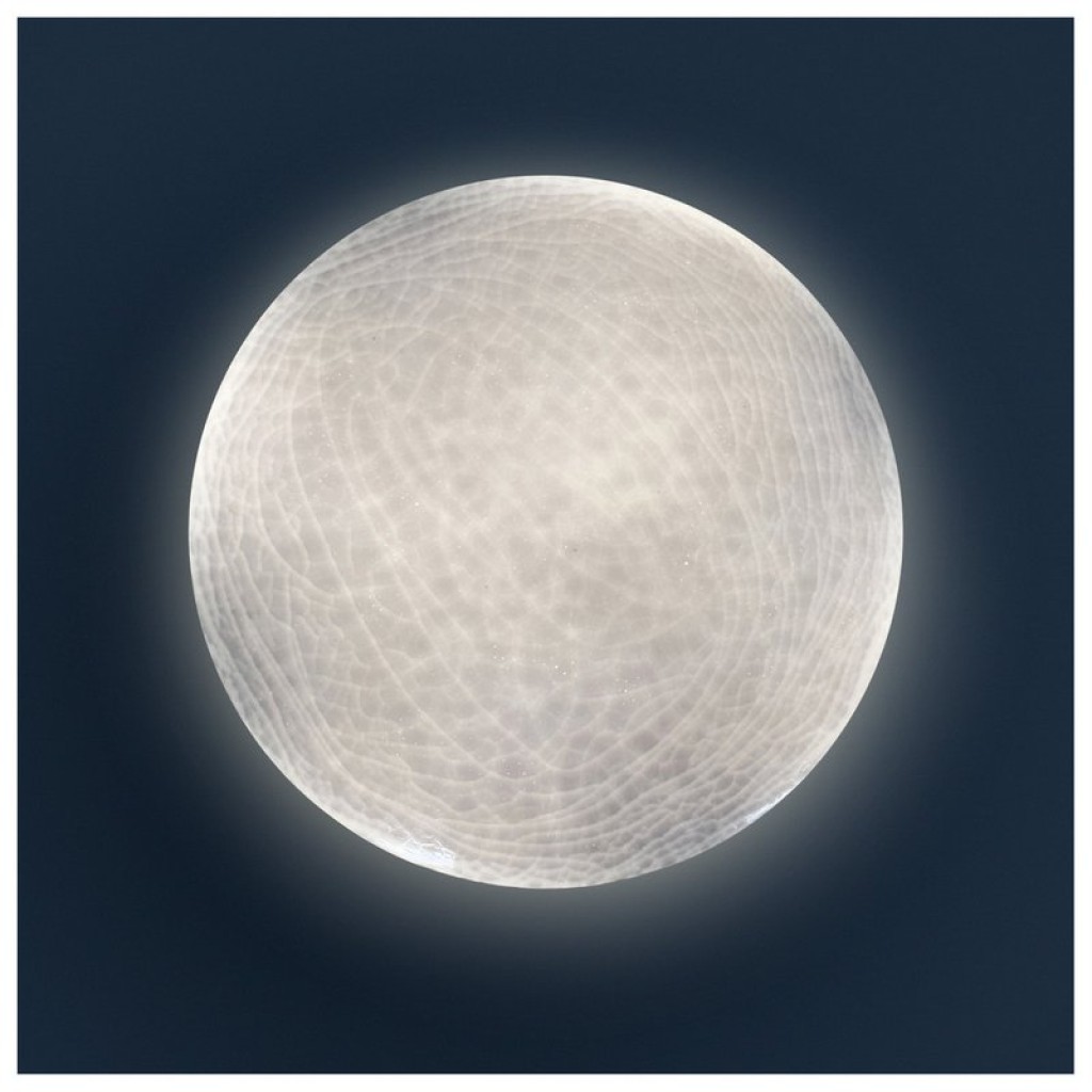 LED ceiling light "Polaris" d: 48cm crystal effect