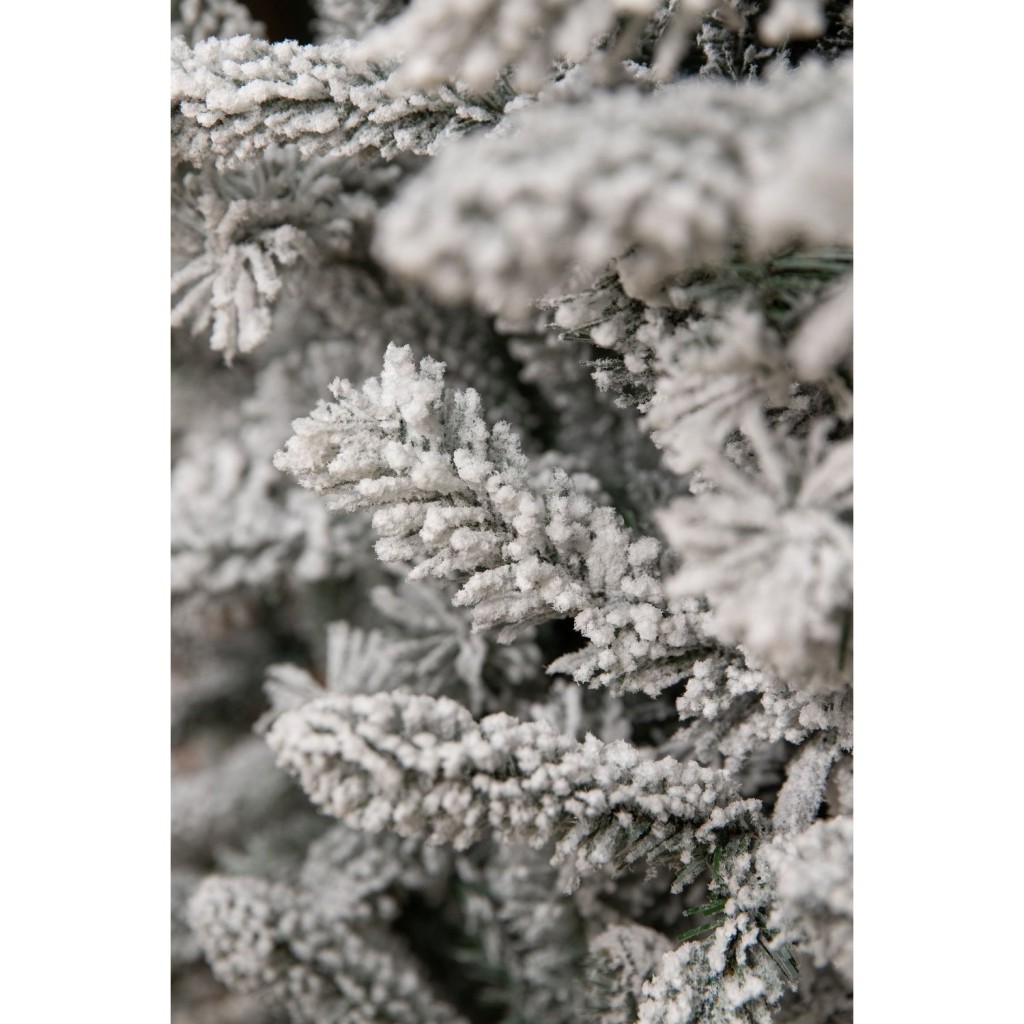 Black Box Trees Snowdon Kunstkerstboom - H185 x Ø117 cm - Groen Frosted