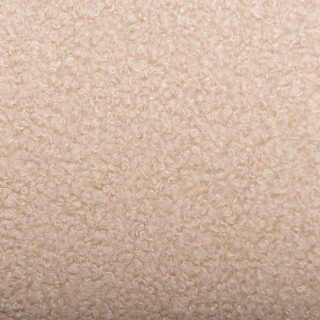 Table lamp "Fluffy" with text blades and foot in Almond, E27, approx. 31 cm high