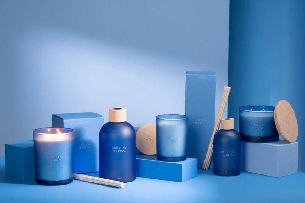 J -Linie Geurolia essential agreements - Marine embruns - blauw - 550 ml