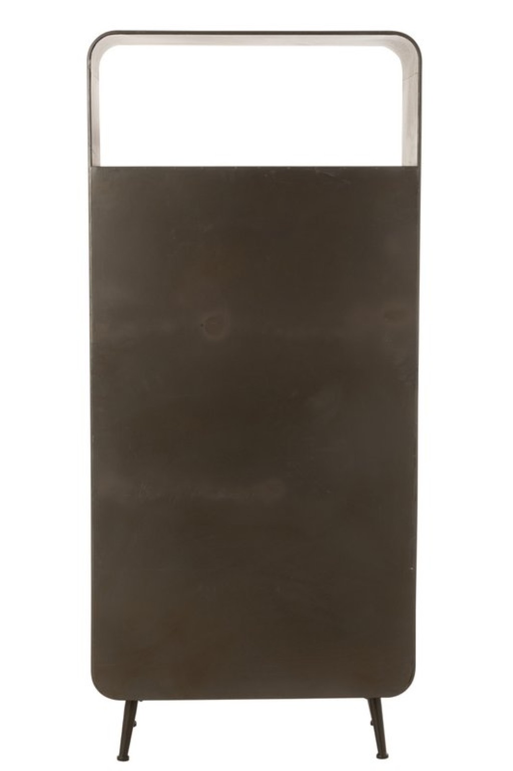 J-Line cabinet High cabinet - 3 drawers - wood/metal - natural/black