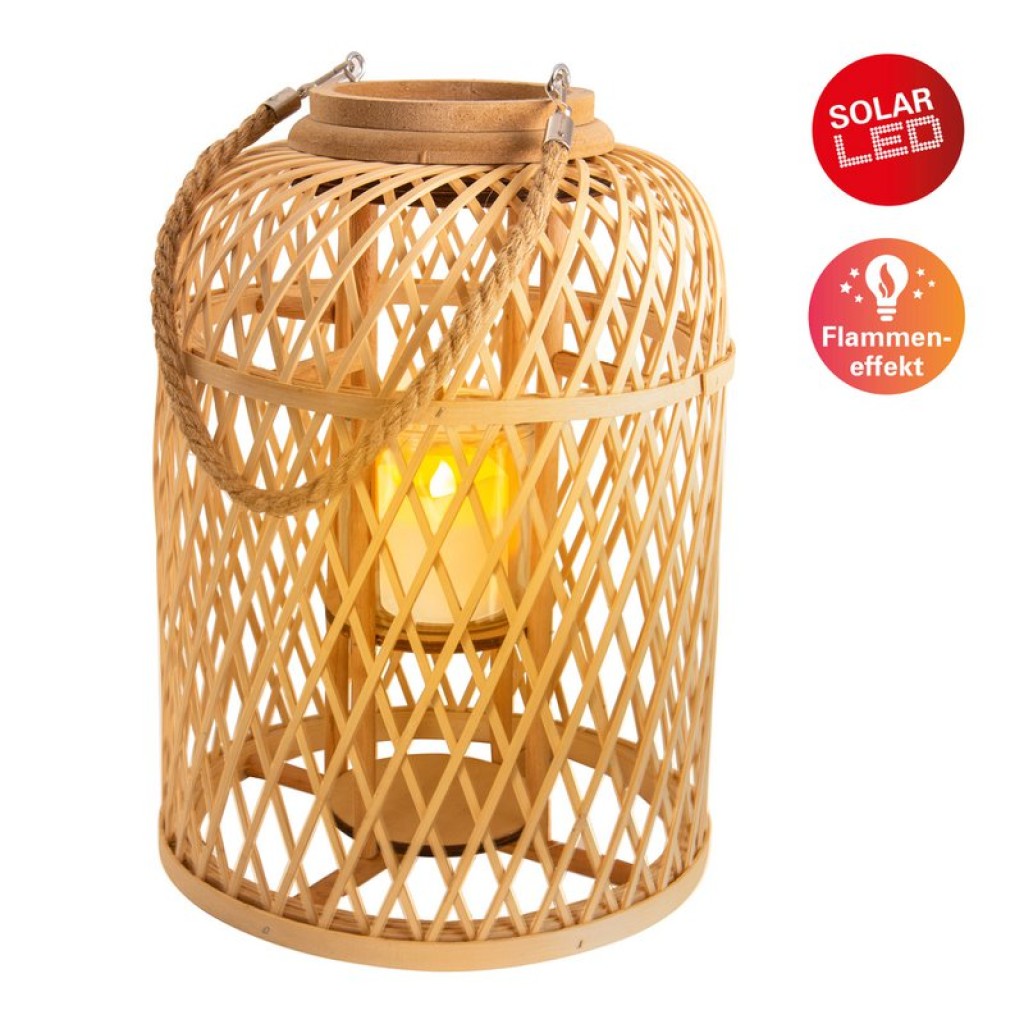 Decol light "Korbinian" including solar LED candle