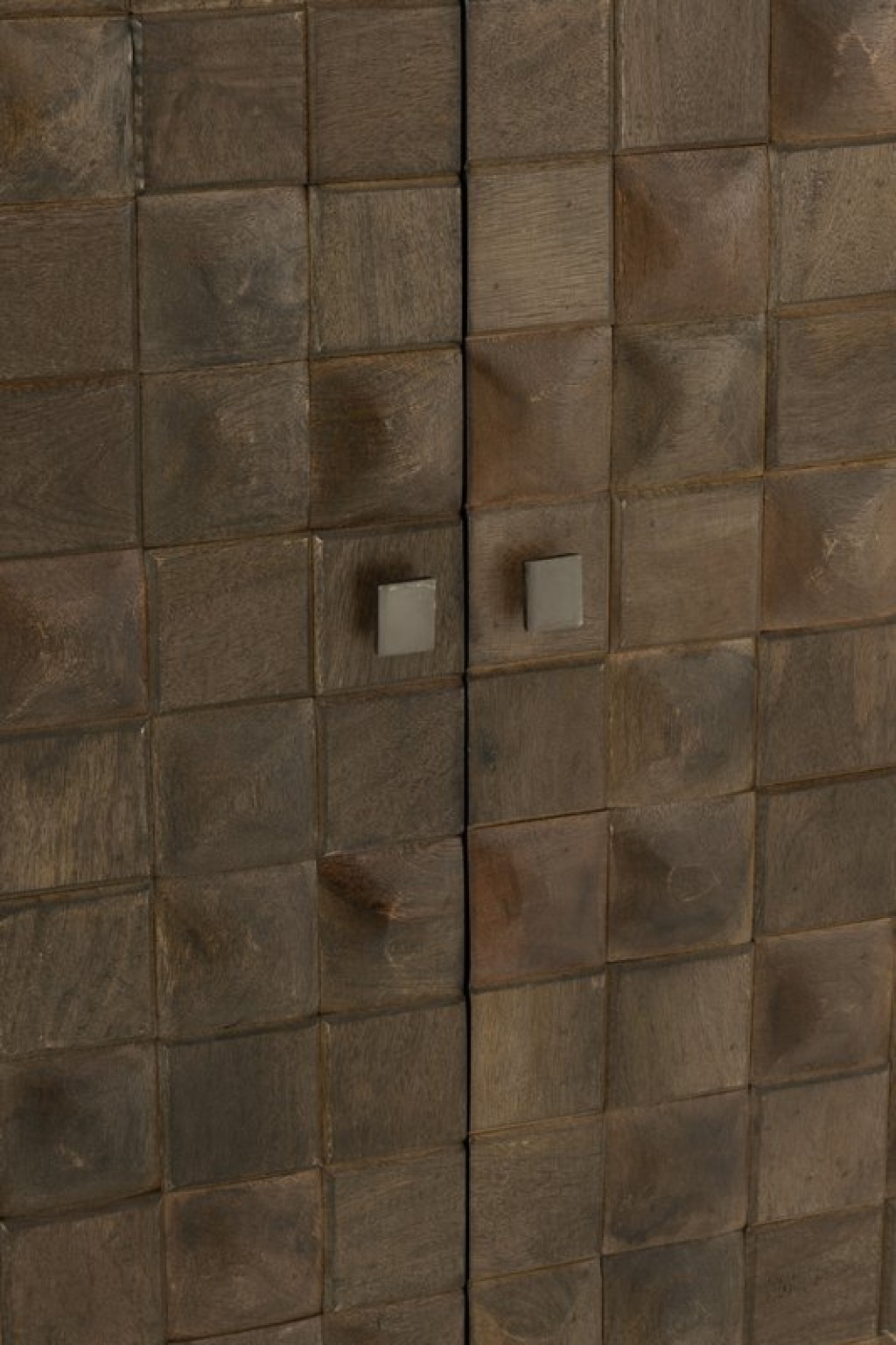 J-Line Cabinet Pino Metal/Mango Wood Brown/Grey