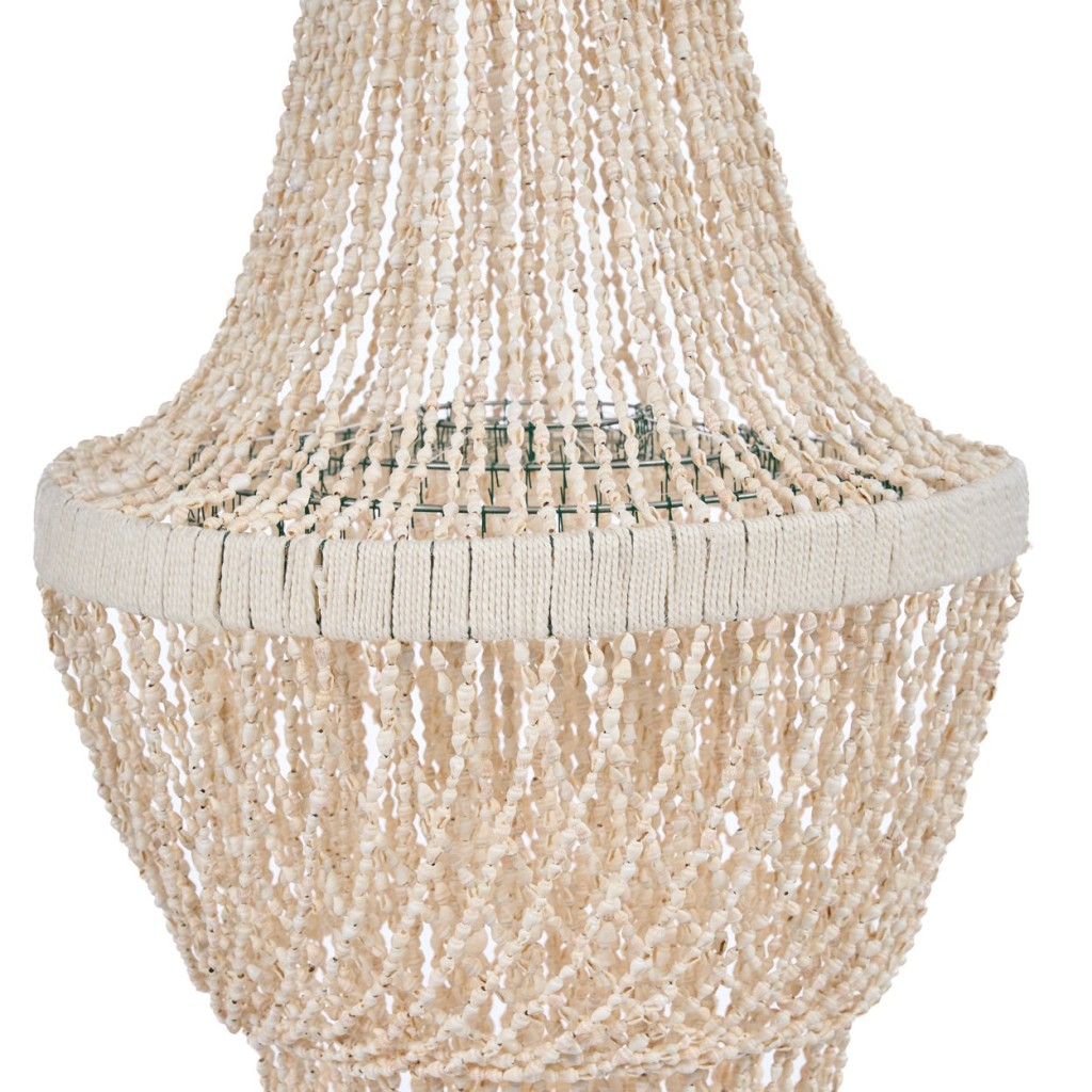 De Ocean Tower Shell Kroonluchter - Naturel - L