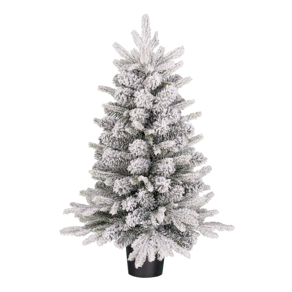 Grimshaw Kunstkerstboom in Pot - H90 x Ø61 cm - Groen