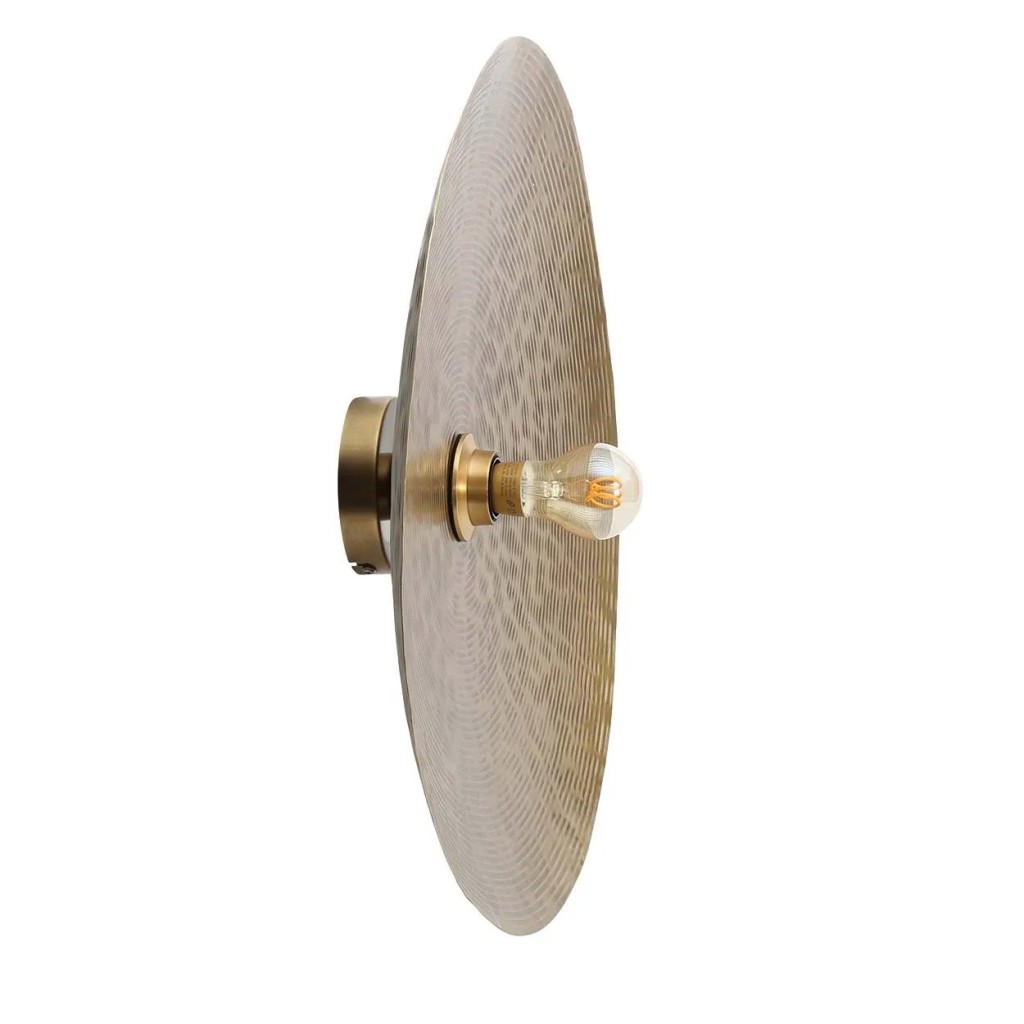 De Volle Maan Wandlamp - Messing - M