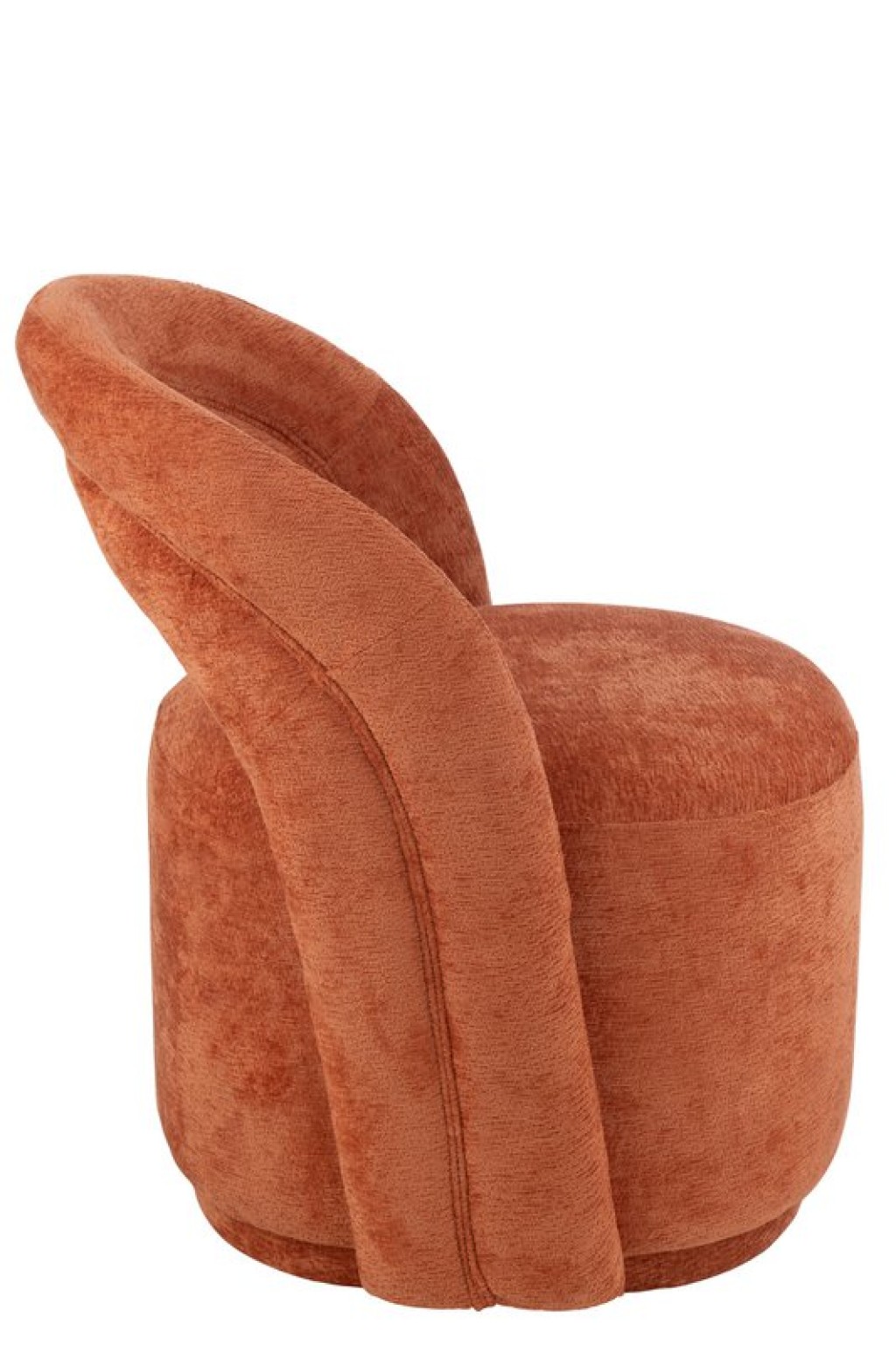 J -Line Chair Accent - Textile - Orange/Rust